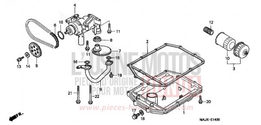 OIL PUMP ST1100Y de 2000